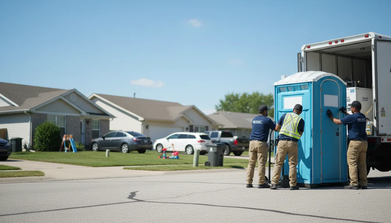 Standard Porta Potty Rentals in Staunton, IL near me